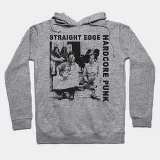 classic straight edge hardcore punk Hoodie